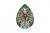 "Кабошоны" - заготовка для рукоделия акриловая фигурная 13 х 18мм - купить в Магадане. Цена: 7.32 руб.