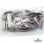 Крючки брючные 3 шипа ТН-03 144 шт. никель - купить в Магадане. Цена: 407.04 руб.