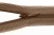 Молния потайная Т3 294, 50 см, капрон, цвет коричневый - купить в Магадане. Цена: 6.90 руб.