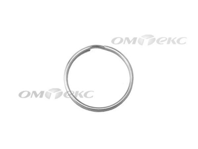 Кольцо металлическое d-20 мм, цв.-никель - купить в Магадане. Цена: 3.19 руб.