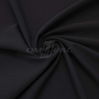 Ткань костюмная "Меган", 78%P 18%R 4%S, 205 г/м2 ш.150 см, цв-черный (Black) - купить в Магадане. Цена 392.32 руб.