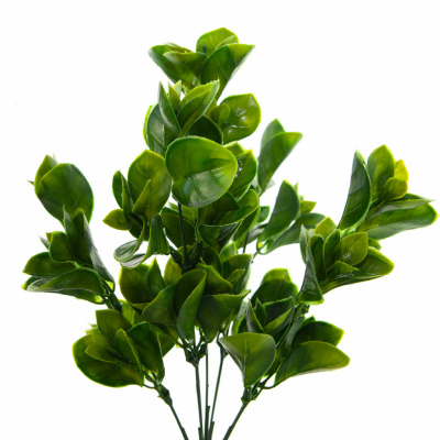 Трава искусственная -1, шт (эвкалипт лист 32 см/8 см)				 - купить в Магадане. Цена: 169.93 руб.