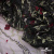 Сетка с вышивкой "Мадрид" 135 г/м2, 100% нейлон, ширина 130 см, Цвет 4/Черный - купить в Магадане. Цена 980 руб.