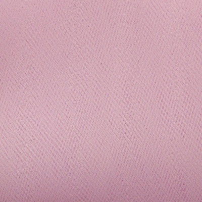 Фатин матовый 16-12, 12 гр/м2, шир.300см, цвет нежно-розовый - купить в Магадане. Цена 96.31 руб.