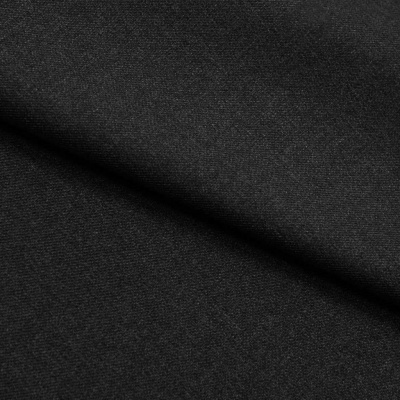 Ткань костюмная 22476 2002, 181 гр/м2, шир.150см, цвет чёрный - купить в Магадане. Цена 350.98 руб.
