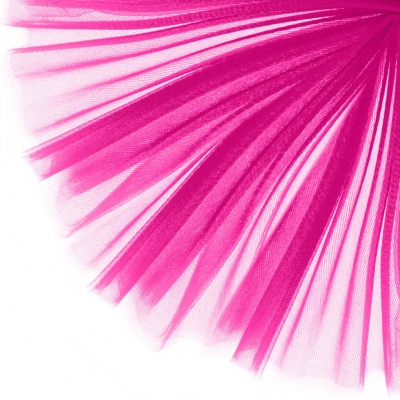 Фатин блестящий 16-31, 12 гр/м2, шир.300см, цвет барби розовый - купить в Магадане. Цена 109.72 руб.