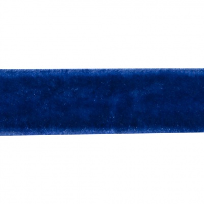 Лента бархатная нейлон, шир.12 мм, (упак. 45,7м), цв.74-василек - купить в Магадане. Цена: 392 руб.
