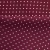 Креп стрейч Амузен, 85 г/м2, 19-2024 (темный рубин)/белый мелкий горох, шир.150 см - купить в Магадане. Цена 220.50 руб.