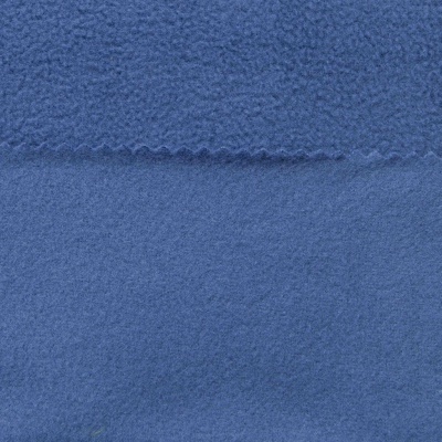 Флис DTY 19-4027, 180 г/м2, шир. 150 см, цвет джинс - купить в Магадане. Цена 646.04 руб.
