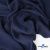 Ткань плательная Муар, 100% полиэстер,165 (+/-5) гр/м2, шир. 150 см, цв. Т.синий - купить в Магадане. Цена 215.65 руб.