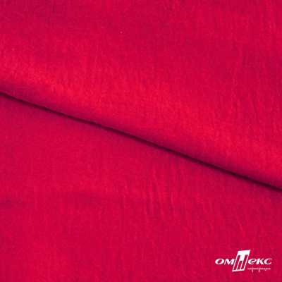 Ткань плательная Муар, 100% полиэстер,165 (+/-5) гр/м2, шир. 150 см, цв. Красный - купить в Магадане. Цена 215.65 руб.