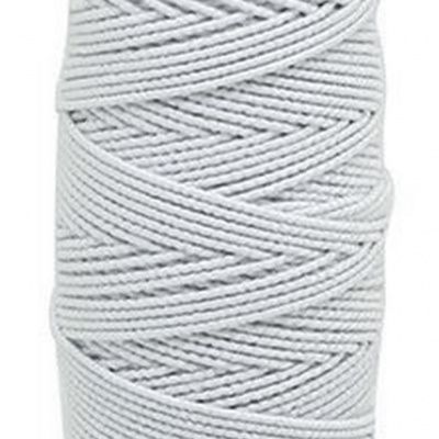 Нитка - резинка Спандекс 25 м (уп-10шт)-белые - купить в Магадане. Цена: 35.65 руб.