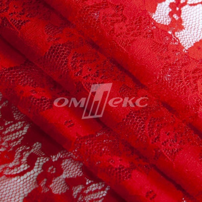 Кружевное полотно стрейч 15A61/RED, 100 гр/м2, шир.150см - купить в Магадане. Цена 1 580.95 руб.