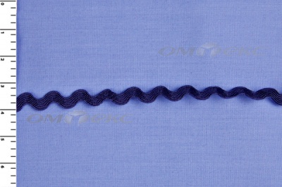 Тесьма плетеная "Вьюнчик"/т.синий - купить в Магадане. Цена: 48.03 руб.