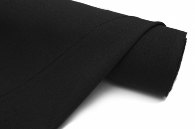 Ткань костюмная 25332 2031, 167 гр/м2, шир.150см, цвет чёрный - купить в Магадане. Цена 339.33 руб.
