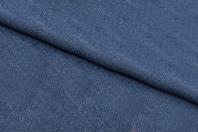 Ткань джинсовая №96, 160 гр/м2, шир.148см, цвет голубой - купить в Магадане. Цена 350.42 руб.
