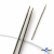 Спицы для вязания металлические d-2.5 мм круговые на тросике 53 см - купить в Магадане. Цена: 53.90 руб.