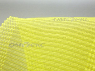 Лента капроновая "Гофре", шир. 110 мм/уп. 50 м, цвет жёлтый - купить в Магадане. Цена: 33.37 руб.
