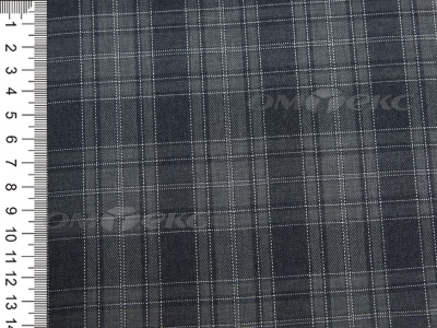 Ткань костюмная клетка 25235 2003, 185 гр/м2, шир.150см, цвет серый/сер - купить в Магадане. Цена 
