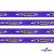 Тесьма отделочная (киперная) 10 мм, 100% хлопок,"THE SKATEBOARD CULIURE"(45 м) цв.121-32 -фиолет - купить в Магадане. Цена: 850.62 руб.