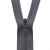 Молния потайная Т3 301, 50 см, хлопок, цвет т.серый - купить в Магадане. Цена: 8.62 руб.