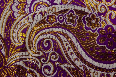 Ткань костюмная жаккард №9, 140 гр/м2, шир.150см, цвет фиолет - купить в Магадане. Цена 387.20 руб.