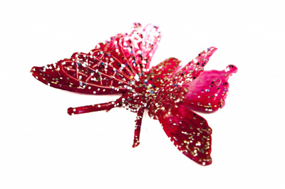 Бабочка декоративная пластиковая #10 - купить в Магадане. Цена: 7.09 руб.