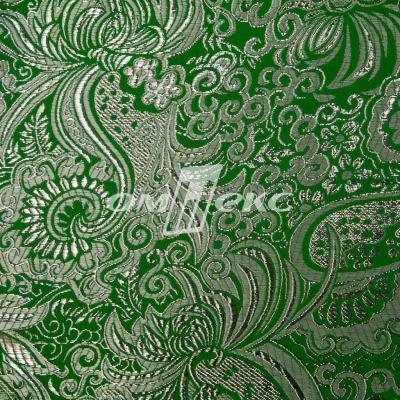 Ткань костюмная жаккард №4, 140 гр/м2, шир.150см, цвет зелёный - купить в Магадане. Цена 387.20 руб.