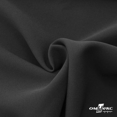 Ткань костюмная "Элис", 92%P 8%S, 200 (+/-10) г/м2 ш.150 см, цв-черный  - купить в Магадане. Цена 300.20 руб.