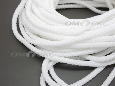 Шнур 1с35 4 мм крупное плетение 200 м белый - купить в Магадане. Цена: 1.10 руб.