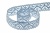 Тесьма кружевная 0621-1346А, шир. 13 мм/уп. 20+/-1 м, цвет 132-голубой - купить в Магадане. Цена: 569.26 руб.