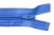 Спиральная молния Т5 260, 75 см, автомат, цвет голубой - купить в Магадане. Цена: 16.28 руб.