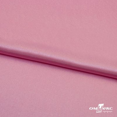 Поли креп-сатин 15-2216, 125 (+/-5) гр/м2, шир.150см, цвет розовый - купить в Магадане. Цена 155.57 руб.