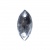 Стразы пришивные акриловые арт.#46/17 - "Кристал", 6х12 мм - купить в Магадане. Цена: 0.69 руб.