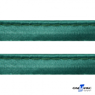 Кант атласный 140, шир. 12 мм (в упак. 65,8 м), цвет т.зелёный - купить в Магадане. Цена: 237.16 руб.