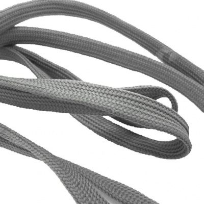 Шнурки т.5 80 см серый - купить в Магадане. Цена: 16.76 руб.