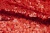 Сетка с пайетками №18, 188 гр/м2, шир.130см, цвет красный - купить в Магадане. Цена 371 руб.