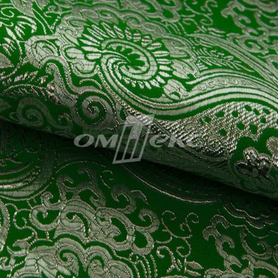 Ткань костюмная жаккард №4, 140 гр/м2, шир.150см, цвет зелёный - купить в Магадане. Цена 387.20 руб.