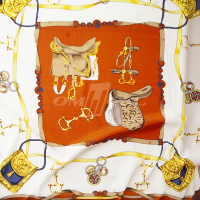 Плательная ткань "Софи" 15.1, 75 гр/м2, шир.150 см, принт этнический - купить в Магадане. Цена 241.49 руб.
