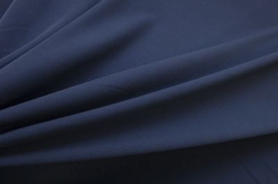 Костюмная ткань с вискозой "Флоренция" 19-4027, 195 гр/м2, шир.150см, цвет синий - купить в Магадане. Цена 507.37 руб.
