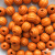 0309-Бусины деревянные "ОмТекс", 16 мм, упак.50+/-3шт, цв.003-оранжевый - купить в Магадане. Цена: 62.22 руб.