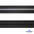 Рулонная молния с покрытием PVC спираль тип 3 (упак.270м) -черная с полосой СВО - купить в Магадане. Цена: 12.74 руб.