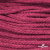 Шнур плетеный d-6 мм, 70% хлопок 30% полиэстер, уп.90+/-1 м, цв.1068-фуксия - купить в Магадане. Цена: 588 руб.