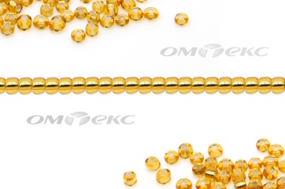 Бисер (SL) 11/0 ( упак.100 гр) цв.22 - золото - купить в Магадане. Цена: 53.34 руб.