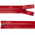 Молния водонепроницаемая PVC Т-7, 60 см, разъемная, цвет (820) красный - купить в Магадане. Цена: 49.39 руб.