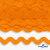 Тесьма вьюнчик 0381-0080, 8 мм/упак.33+/-1м, цвет 9511-оранжевый - купить в Магадане. Цена: 107.26 руб.