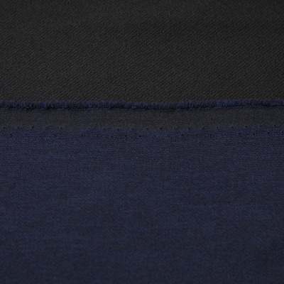 Ткань костюмная 26150 2009, 214 гр/м2, шир.150см, цвет т.синий - купить в Магадане. Цена 358.58 руб.