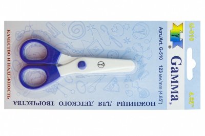Ножницы G-510 детские 123 мм - купить в Магадане. Цена: 137.45 руб.