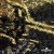 Трикотажное полотно, Сетка с пайетками, шир.130 см, #315, цв.-чёрный/золото - купить в Магадане. Цена 693.39 руб.
