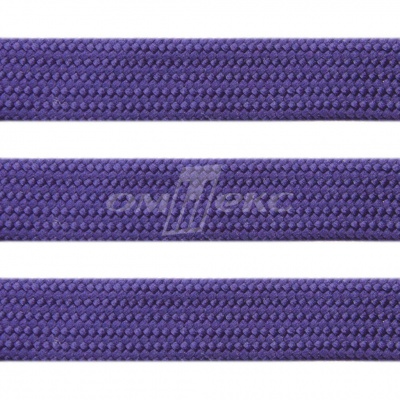 Шнур 15мм плоский (100+/-1м) №10 фиолетовый - купить в Магадане. Цена: 10.21 руб.